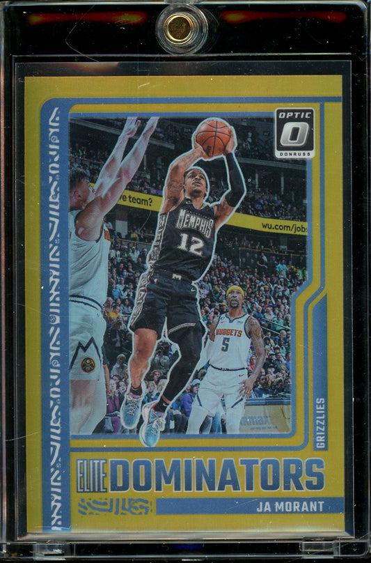 2023 Optic Ja Morant Elite Dominators Gold /10