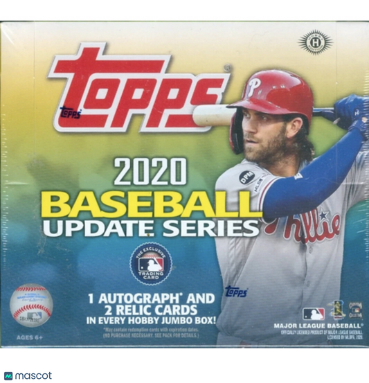 2020 Topps Update Baseball Jumbo Box
