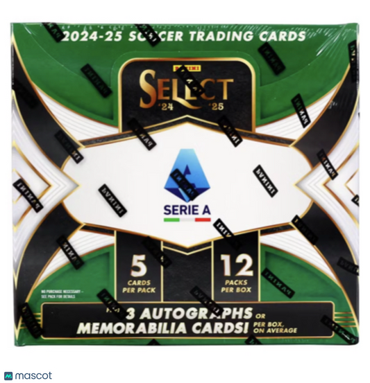 2024/25 Panini Select Serie A Soccer Hobby Box