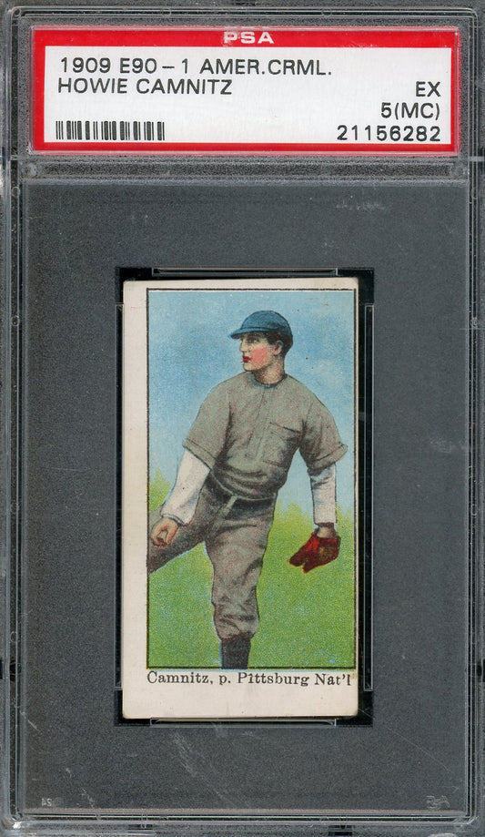 1909 E90-1 American Caramel Howie Camnitz PSA 5 MC