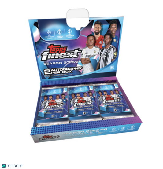 PRE ORDER 2025-26 Topps UEFA Club Comp Finest Soccer Hobby Box