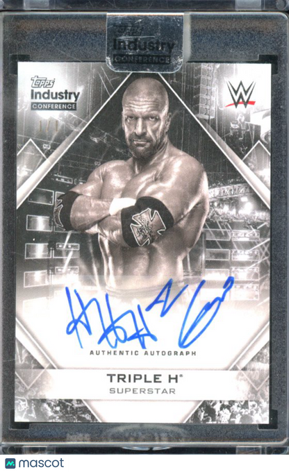 2020 Topps Industry Conference Triple H Auto 1/1