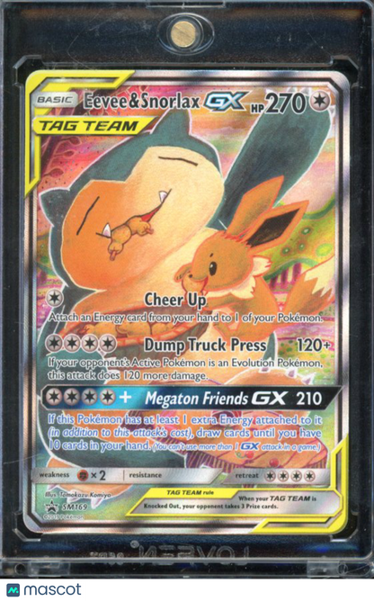 2019 SM Pokemon Eevee & Snorlax SM169
