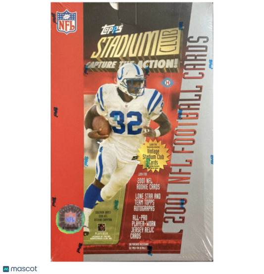 2001 Topps Stadium Club Football Hobby Box