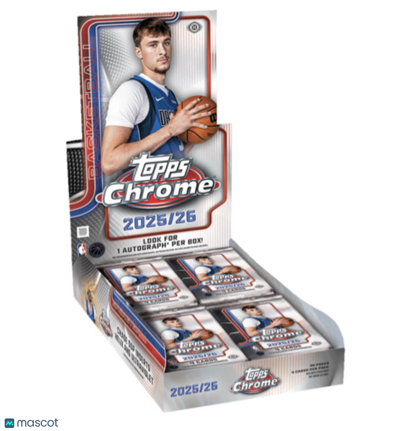 2025-26 Topps Chrome Basketball Hobby Box