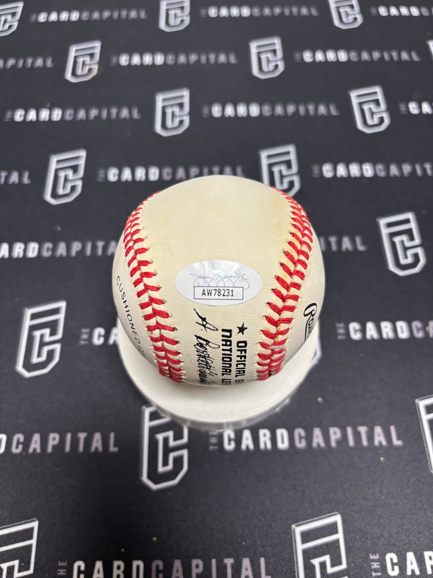 Al Neiger Signed Official Major League Baseball JSA
