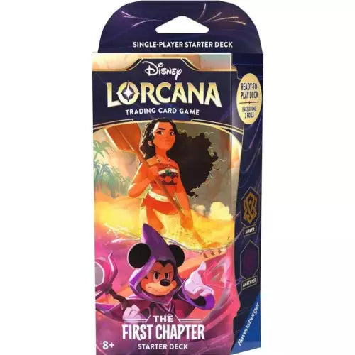 Lorcana The First Chapter Starter Deck Amber Amethyst