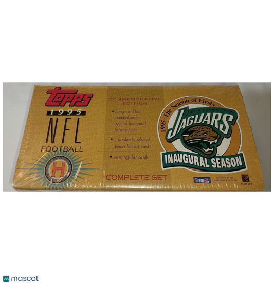 1995 Topps Football Complete Set Jacksonville Jaguars Inaugural