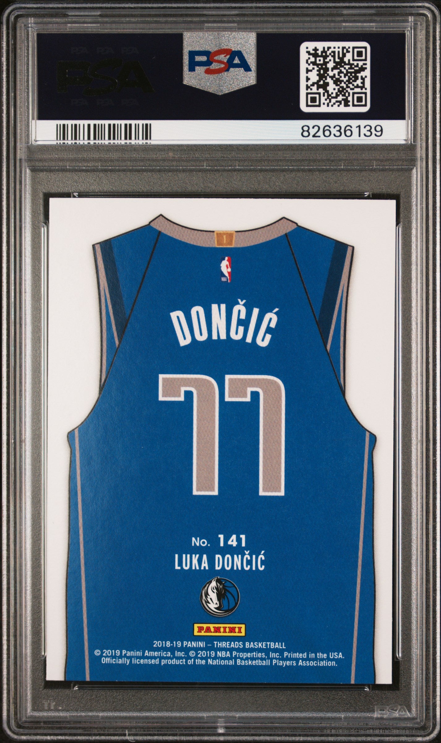 2018 Threads Luka Doncic PSA 10 RC