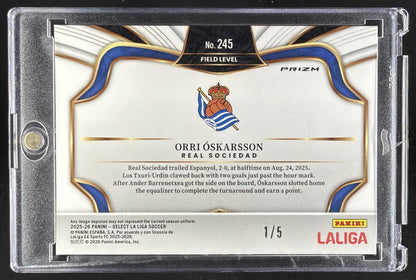 2025 Panini Select La Liga Orri Oskarsson #245