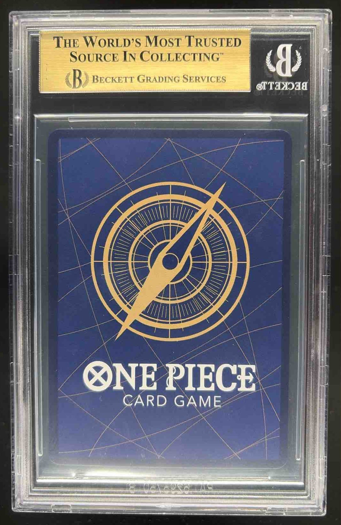 2024 One Piece The Best Monkey.D.Luffy #P-055 Promo BGS 10