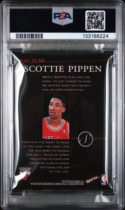 1997-98 Skybox Premium Scottie Pippen Silky Smooth PSA 6 Pop 5