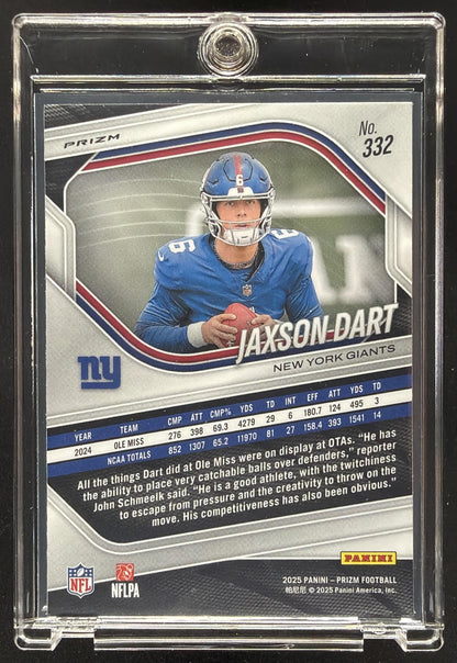 2025 Panini Prizm Jaxson Dart #332 Silver Rookie