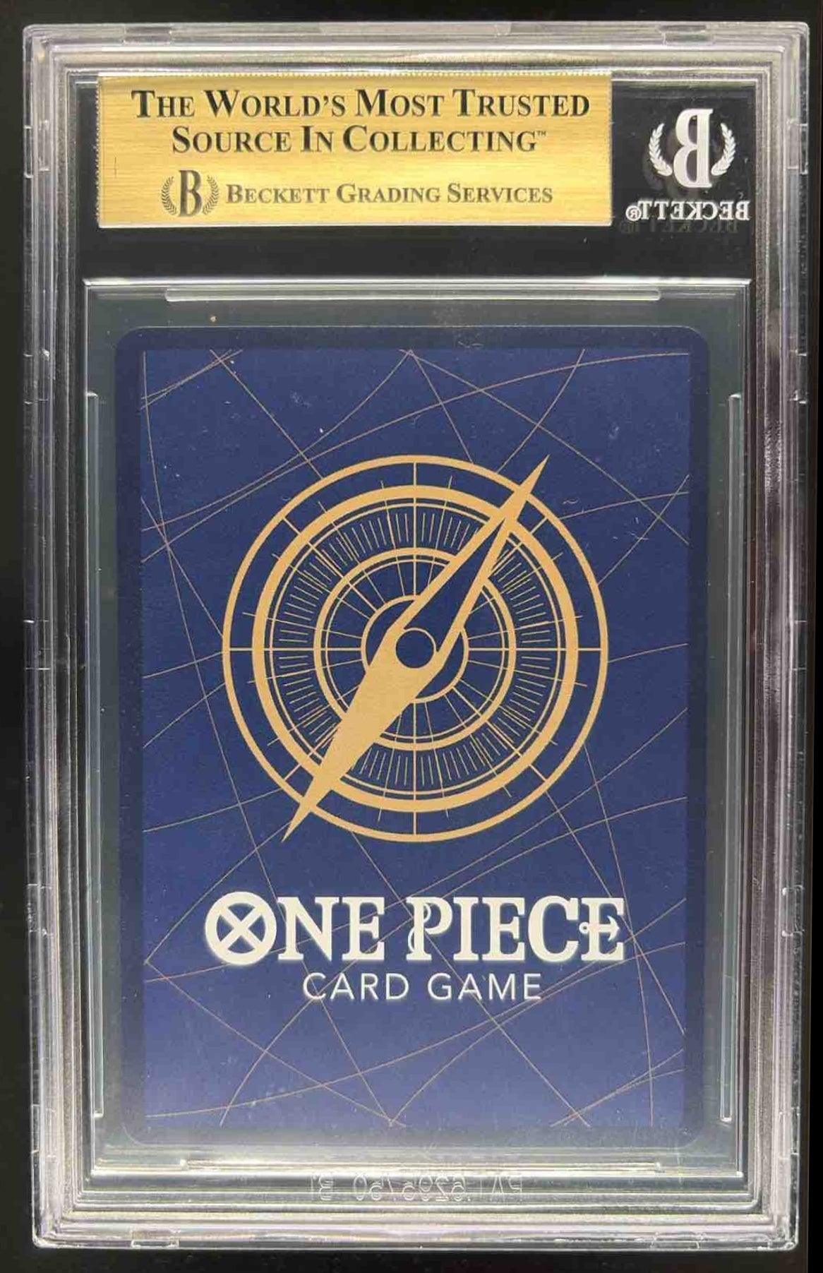 2024 One Piece The Best Monkey.D.Luffy #P-055 Promo BGS 10