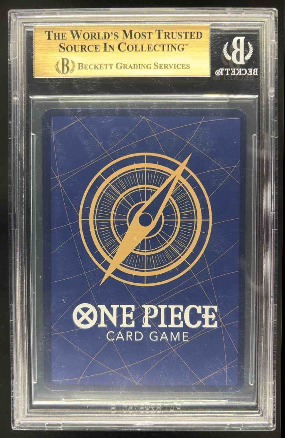 2024 One Piece The Best Monkey.D.Luffy #P-055 Promo BGS 10