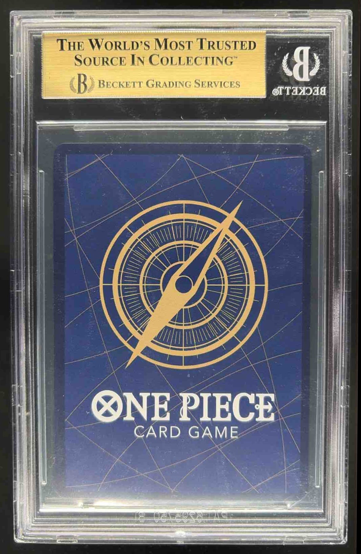 2024 One Piece The Best Monkey.D.Luffy #P-055 Promo BGS 9.5