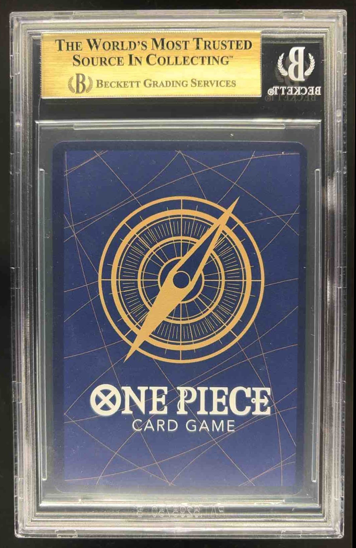 2024 One Piece The Best Monkey.D.Luffy #P-055 Promo BGS 10