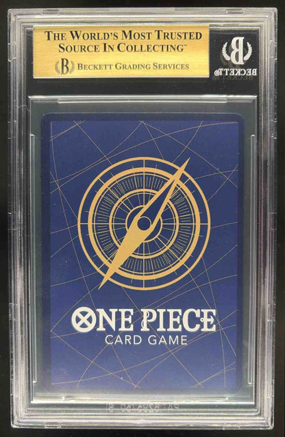 2024 One Piece The Best Monkey.D.Luffy #P-055 Promo BGS 10