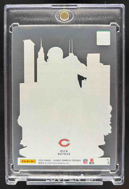 2024 Panini Clearly Donruss Dick Butkus #9 Downtown Bears