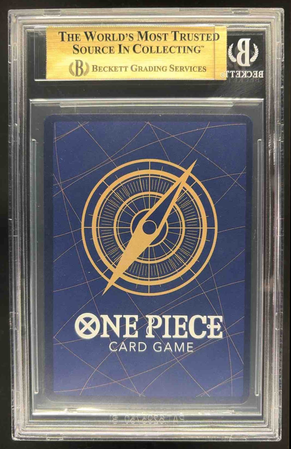 2024 One Piece The Best Monkey.D.Luffy #P-055 Promo BGS 10
