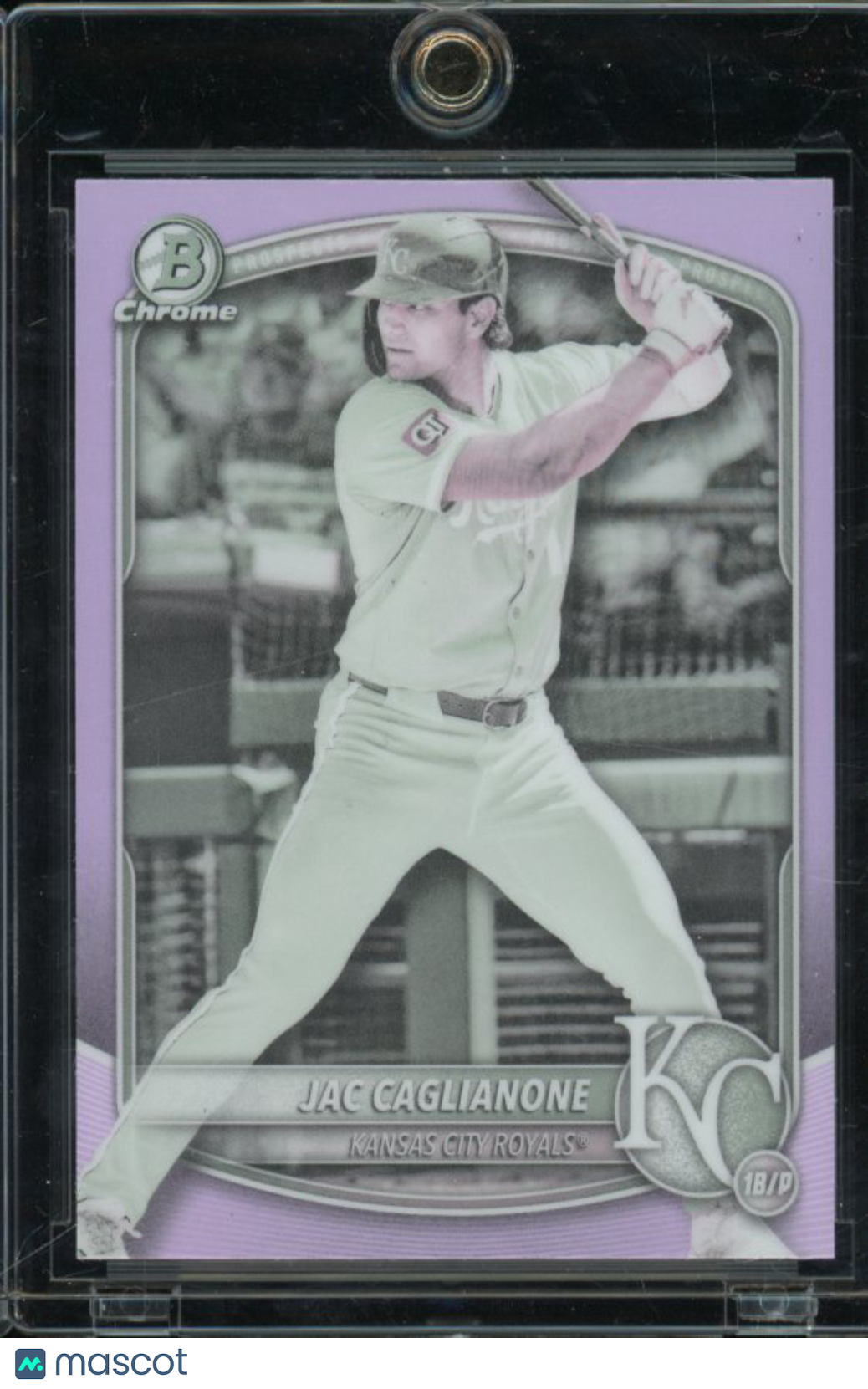 2025 Bowman Chrome Jac Caglianone Pearl Refractor