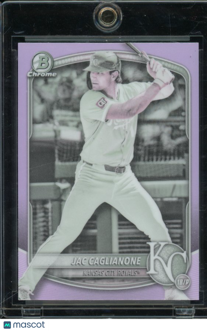 2025 Bowman Chrome Jac Caglianone Pearl Refractor
