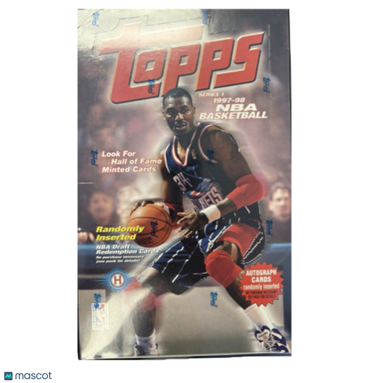 1997-98 Topps Series 1 Basketball Hobby Box