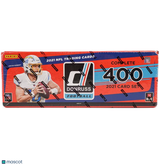 2021 Panini Donruss Complete Set Football Box
