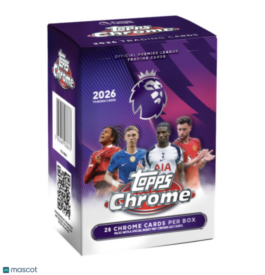 PRE ORDER 2025-26 Chrome EPL Soccer Blaster Box