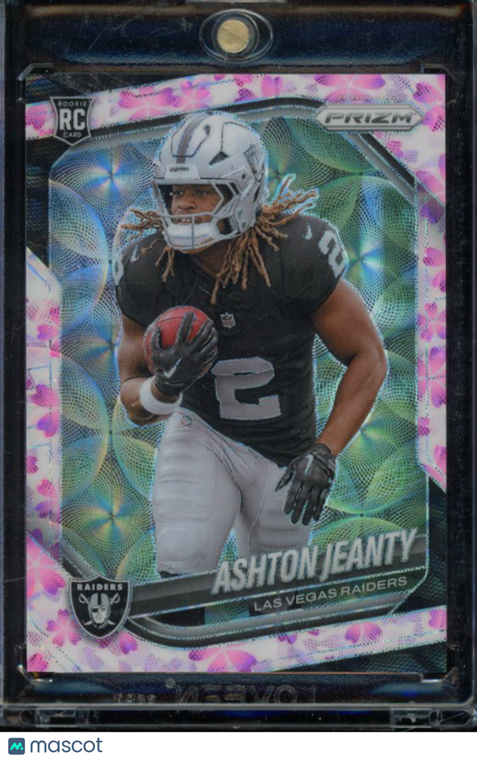 2025 Prizm Ashton Jeanty Cherry Blossom Rookie /15