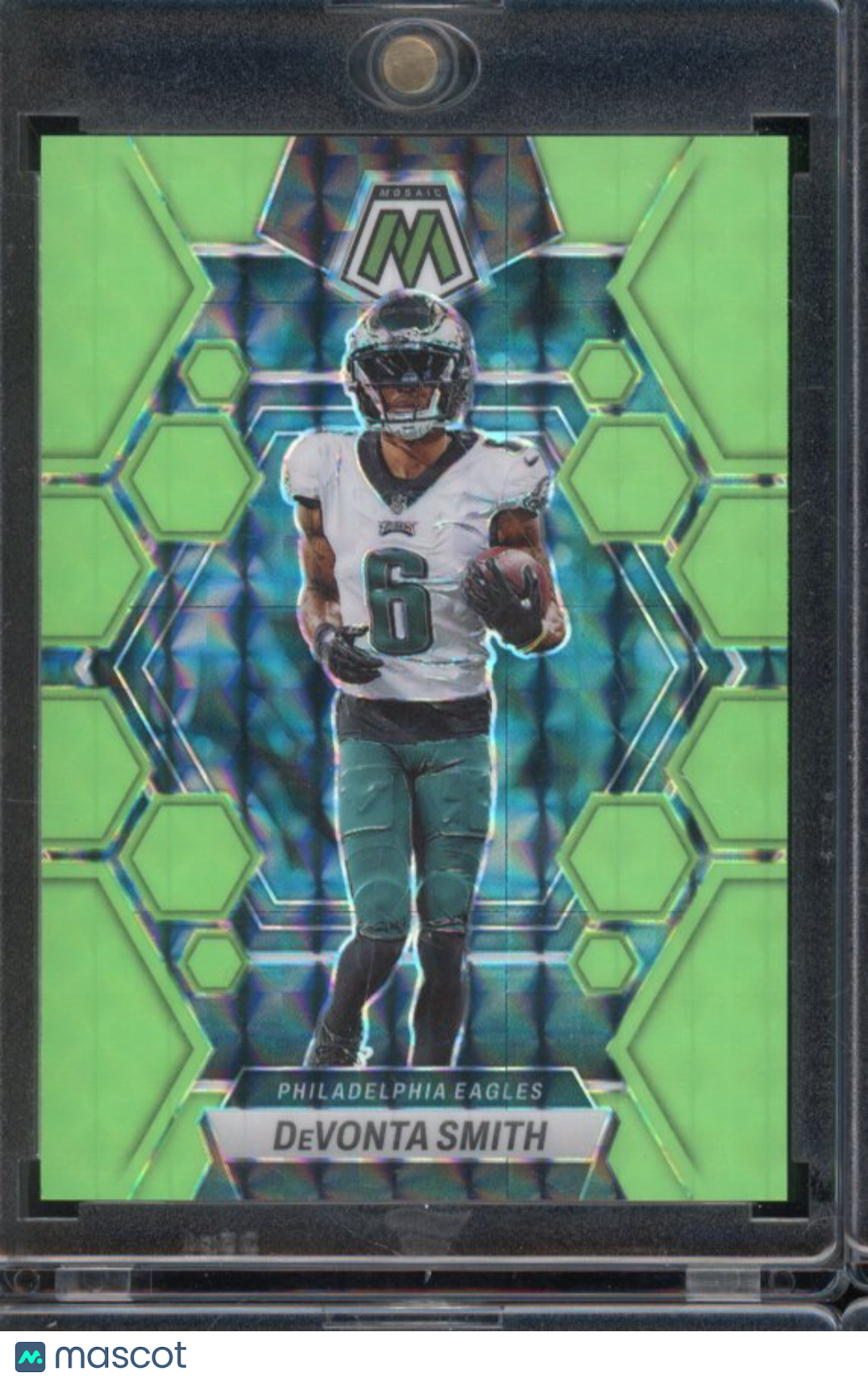 2023 Mosaic Devonta Smith Fluorescent Green /10