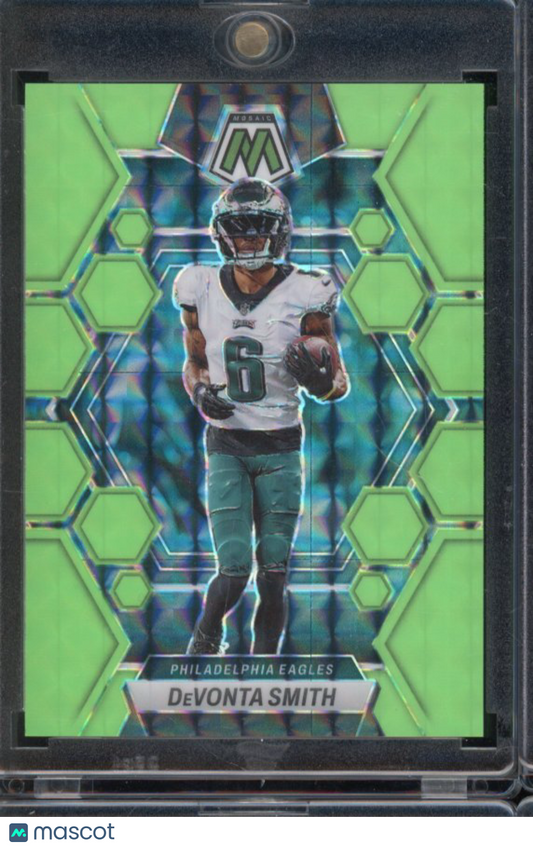 2023 Mosaic Devonta Smith Fluorescent Green /10