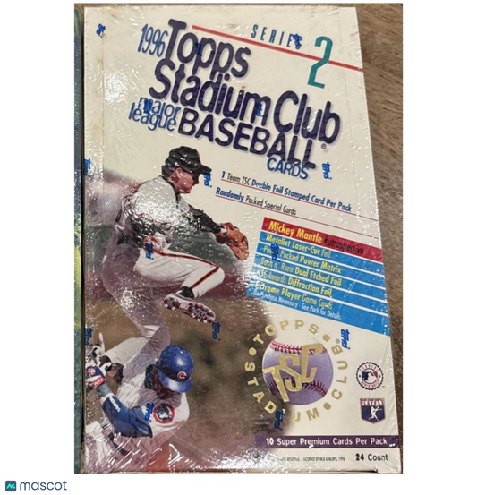 1996 Topps Stadium Club Series 2 Baseball Hobby Box