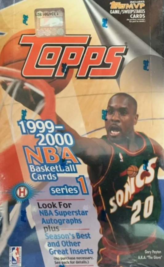 1999-00 Topps Series 2 Basketball Hobby Box