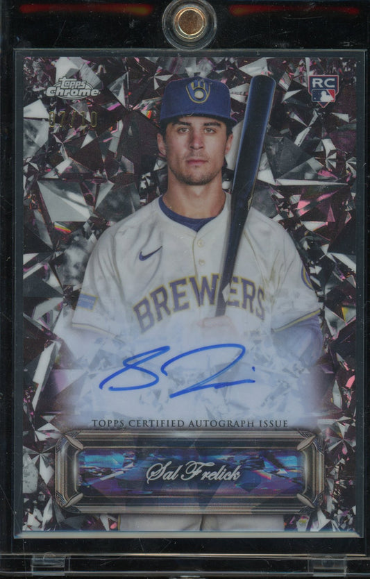 2024 Bowman Chrome Sal Frelick Sapphire Selections Black Auto /10