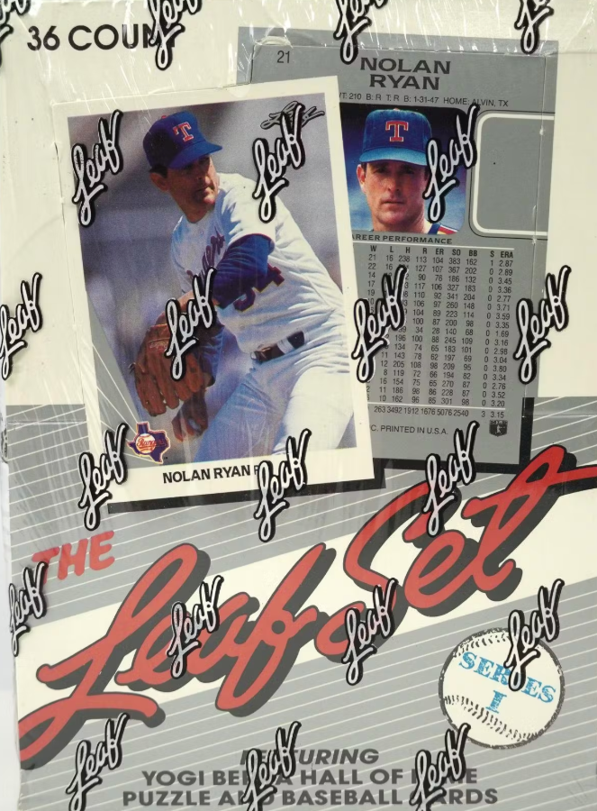 1990 Leaf Series 1 Hobby Box