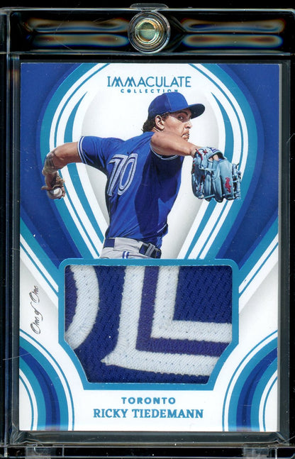 2023 Immaculate Baseball Ricky Tiedemann Jumbo Patch 1/1