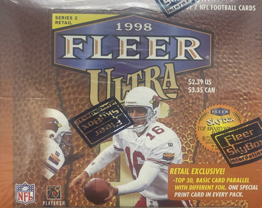 1998 Fleer Ultra Football Retail Box