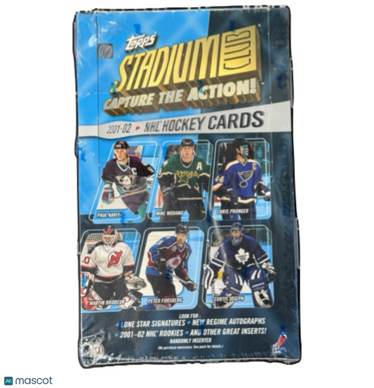 2001-02 Topps Stadium Club Hockey Retail Box