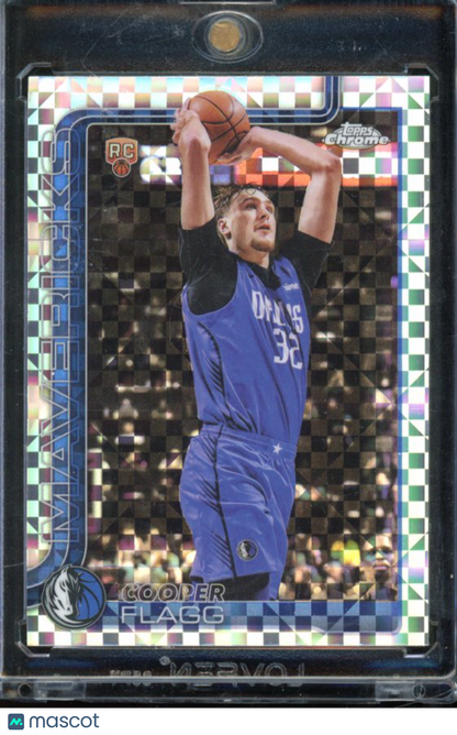 2025-26 Topps Chrome Cooper Flagg X-Fractor Rookie