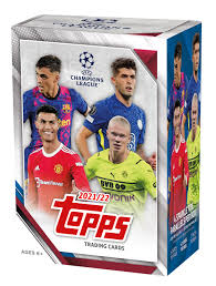 2021/22 Topps UEFA Champions League Collection Soccer Blaster Box
