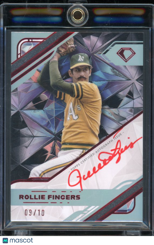 2025 Diamond Icons Rollie Fingers Red Ink Auto /10