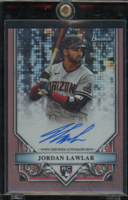 2024 Bowman Sterling Jordan Lawlar Auto /15