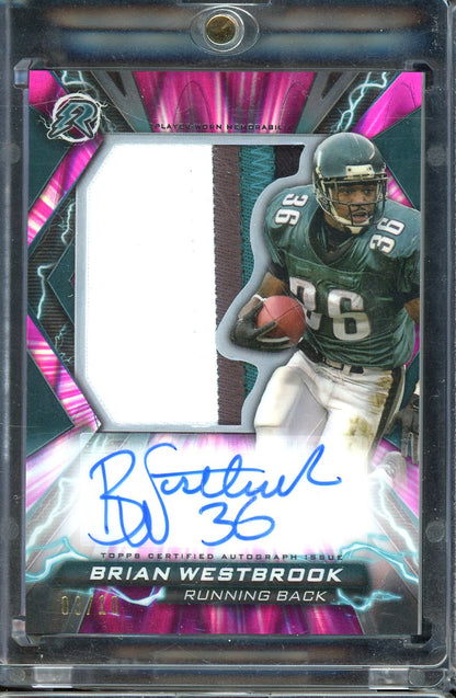 2023 Topps Composite Brian Westbrook Resurgence Patch Auto 03/10