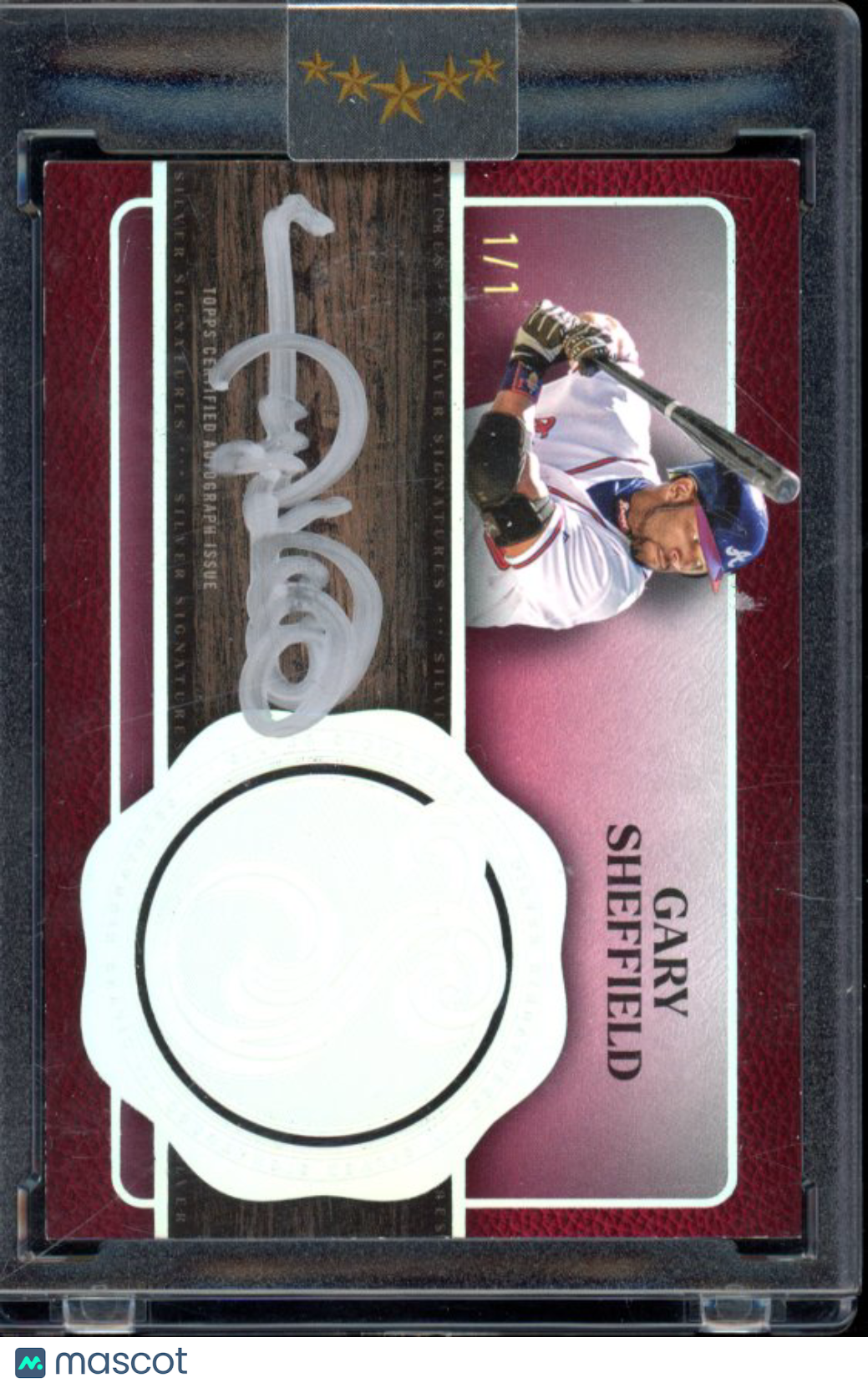 2025 Five Star Gary Sheffield 1/1 Sealed Auto