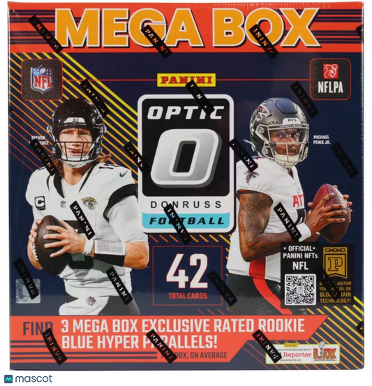 2024 Panini Donruss Optic Football Mega Box (Blue Hyper)