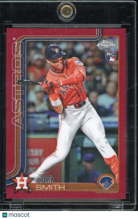 2025 Topps Chrome Update Cam Smith Red Rookie 1/5