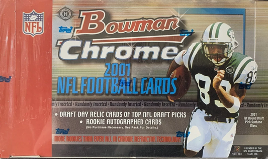 2001 Bowman Chrome Foobtall Hobby Box