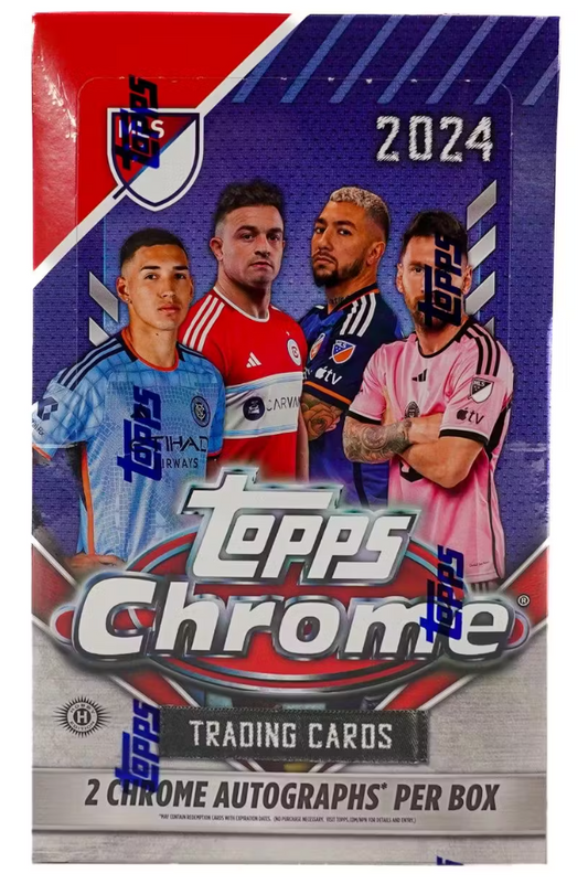 2024 Topps Chrome MLS Soccer Hobby Box