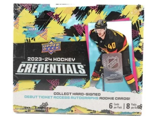 2023-24 Credentials Hockey Hobby Box